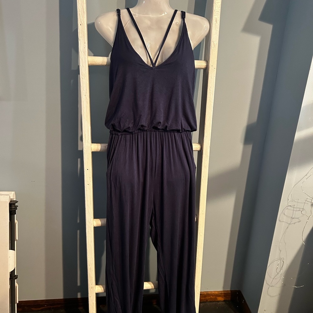 Elegant Navy Jumpsuit